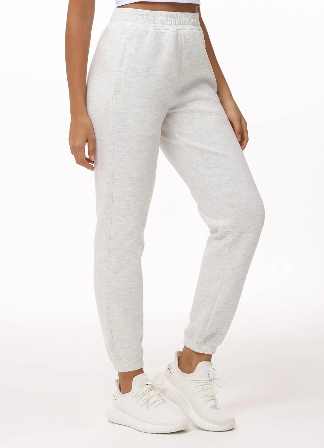 THE GYM PEOPLE Women's Baggy Cinch Bottom Sweatpants Lightweight Workout Joggers Pants with Pockets