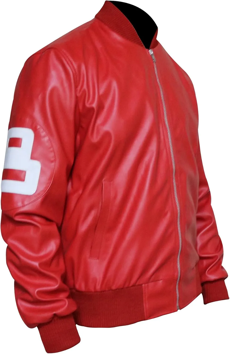 The Jasperz 8 Ball Pool Seinfeld Michael Hoban Bomber Leather Jacket