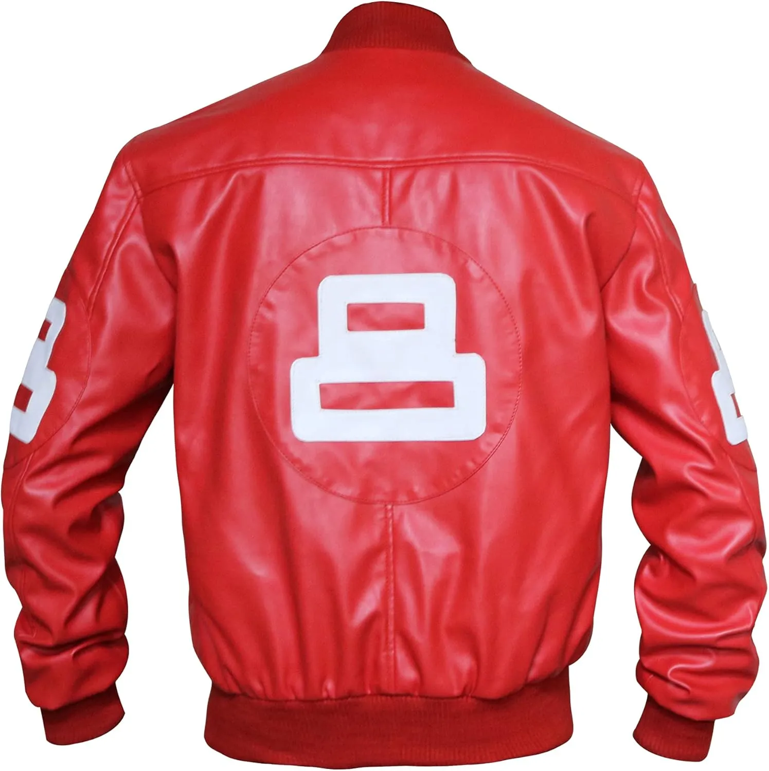 The Jasperz 8 Ball Pool Seinfeld Michael Hoban Bomber Leather Jacket