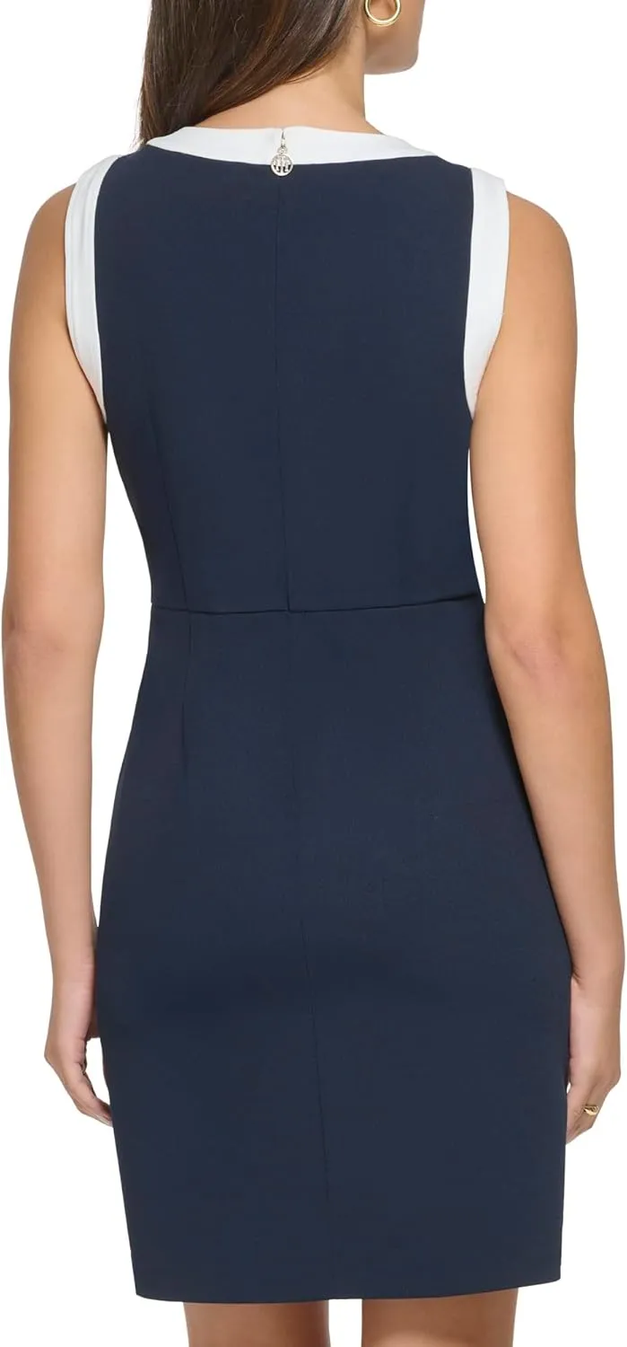 Tommy Hilfiger Women's Mini Houndstooth Knit Dress