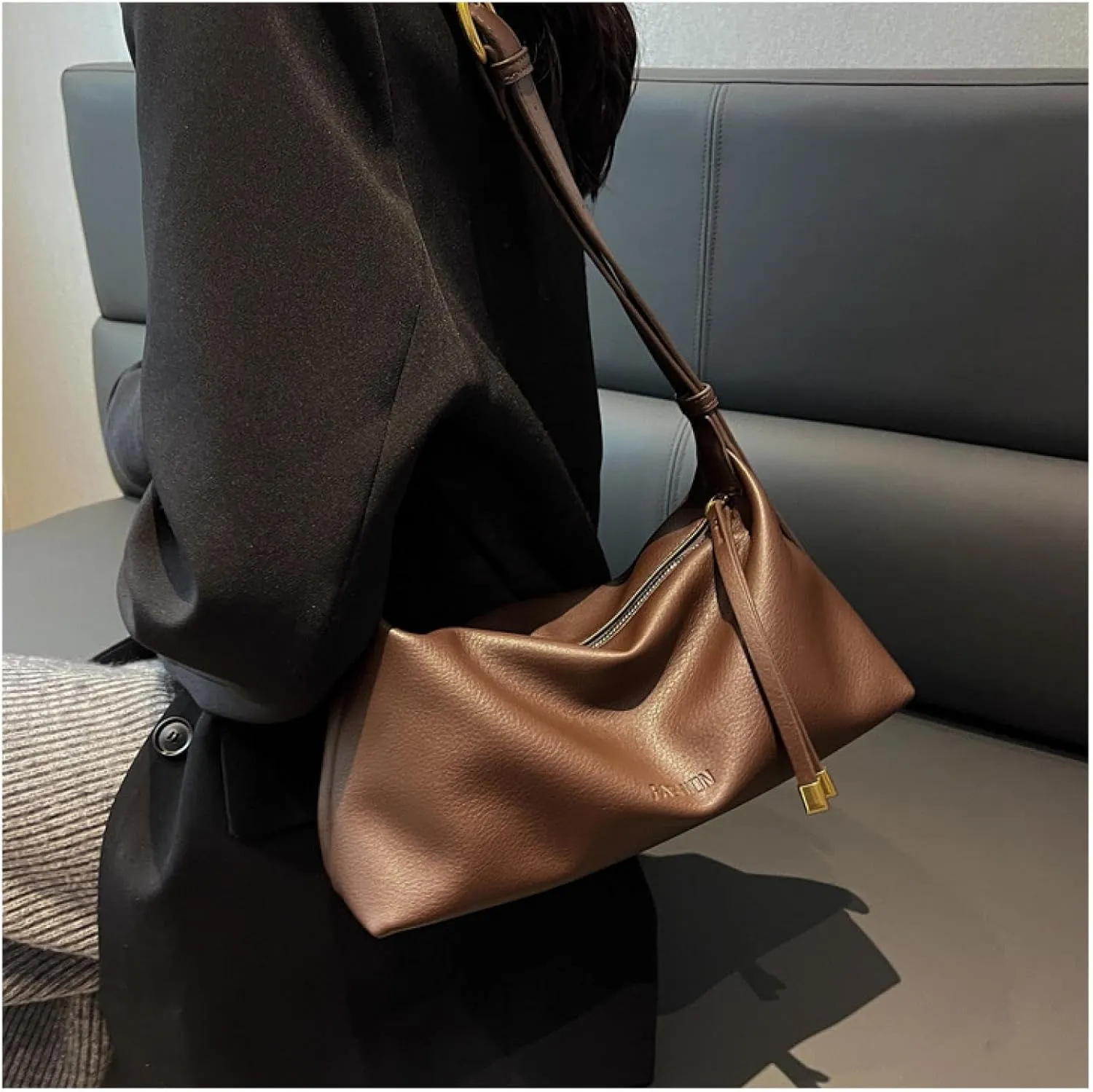Tote Soft Leather Cross-Body Large Shoulder Bag
