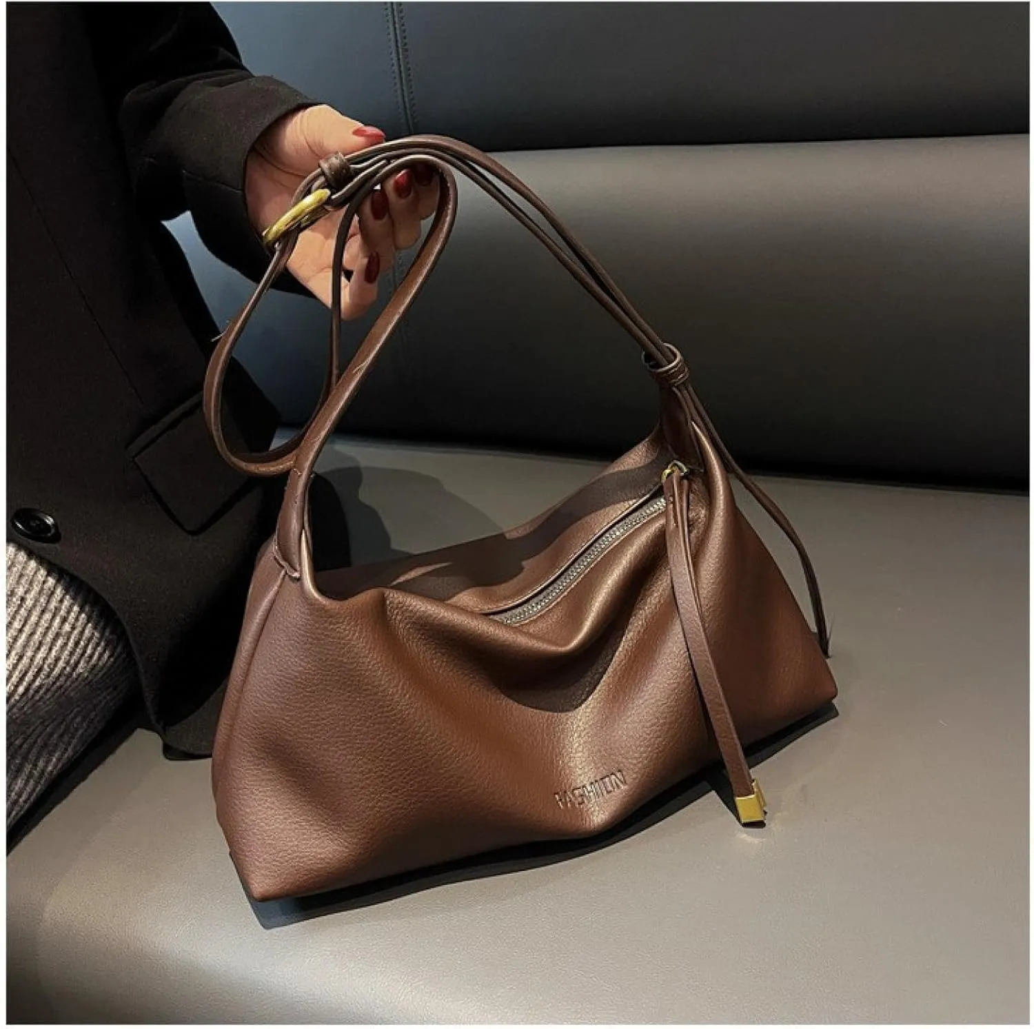 Tote Soft Leather Cross-Body Large Shoulder Bag