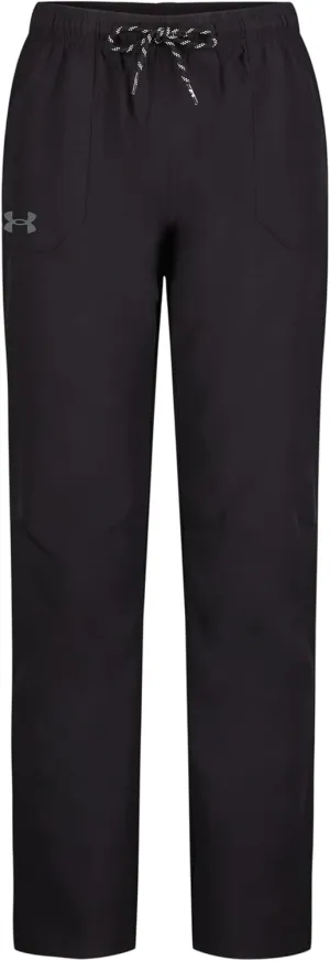 Under Armour Boys' Outdoor Woven Tech Pants, 4-Way Stretch Fabric & Drawstring Closure