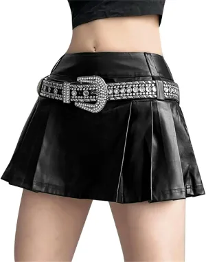 Versatile High Waist Pleated Skirt for Women Perfect for Parties and Clubs