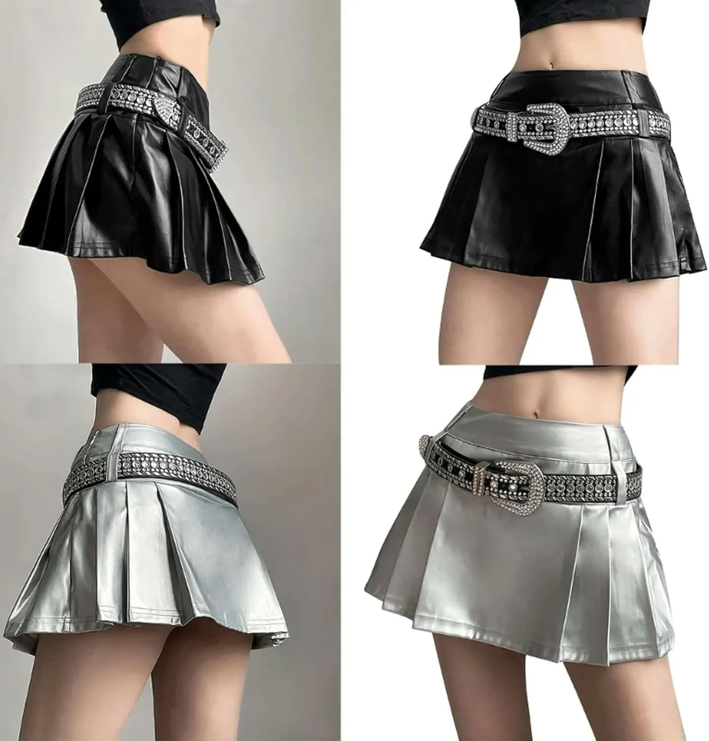 Versatile High Waist Pleated Skirt for Women Perfect for Parties and Clubs