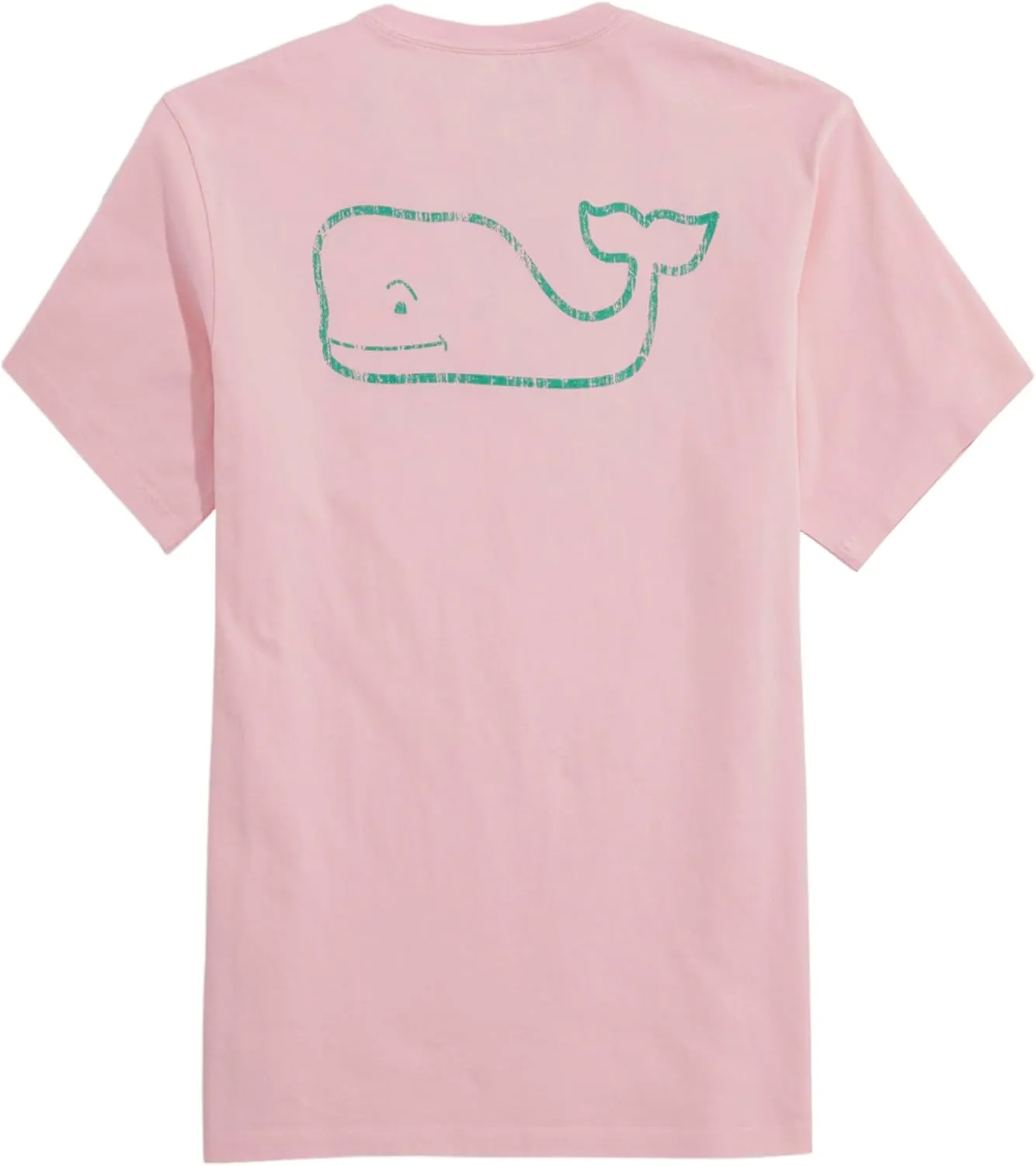 vineyard vines Men's Short-Sleeve Vintage Whale Pocket Tee