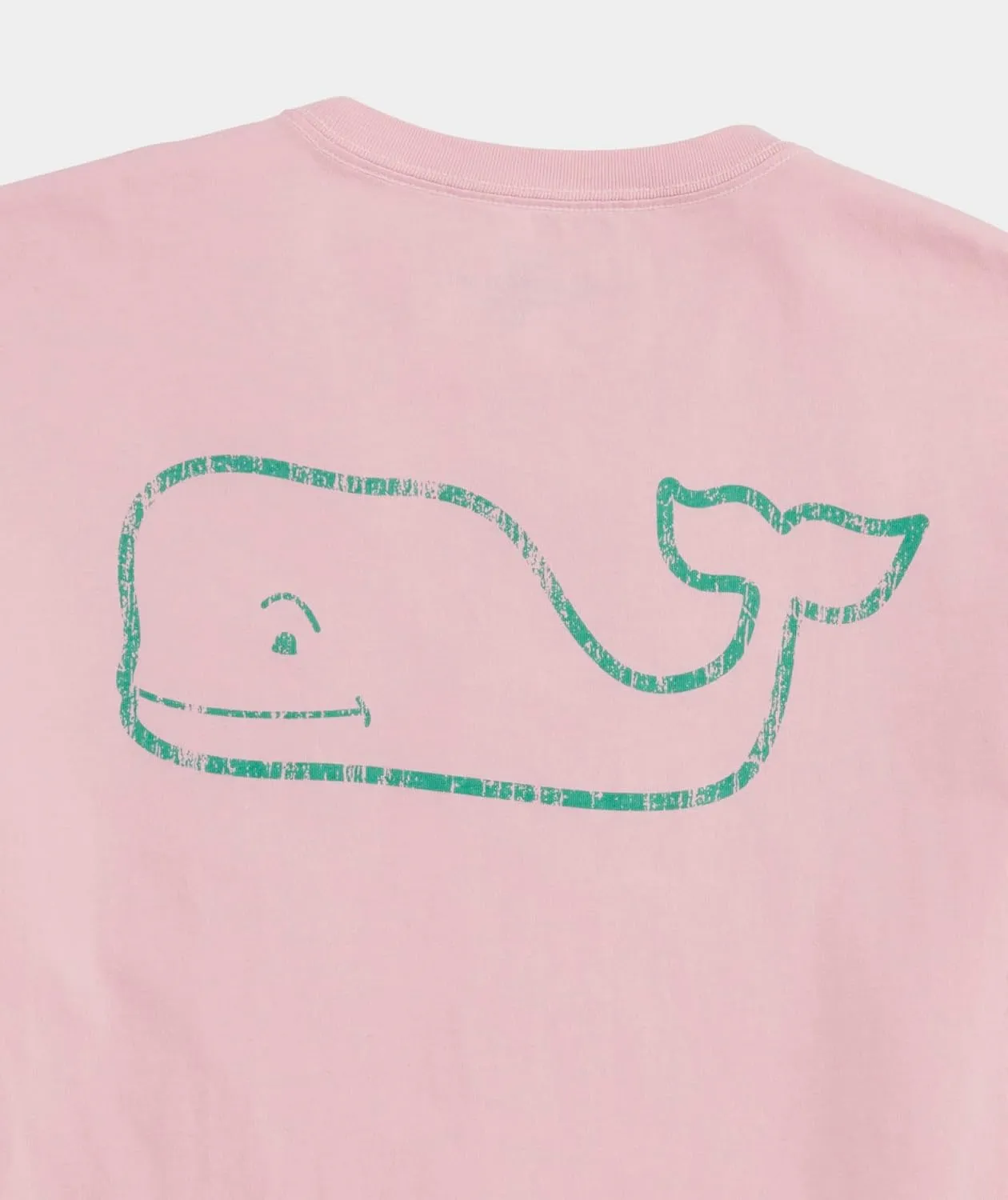 vineyard vines Men's Short-Sleeve Vintage Whale Pocket Tee