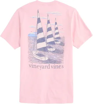 vineyard vines Men's Sunset Sails Short-Sleeve Tee