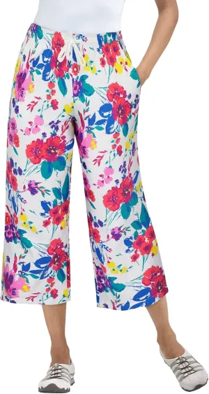 Woman Within Plus Size Sport Knit Capri Pant