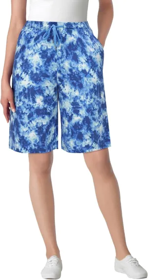 Woman Within Plus Size Sport Knit Short