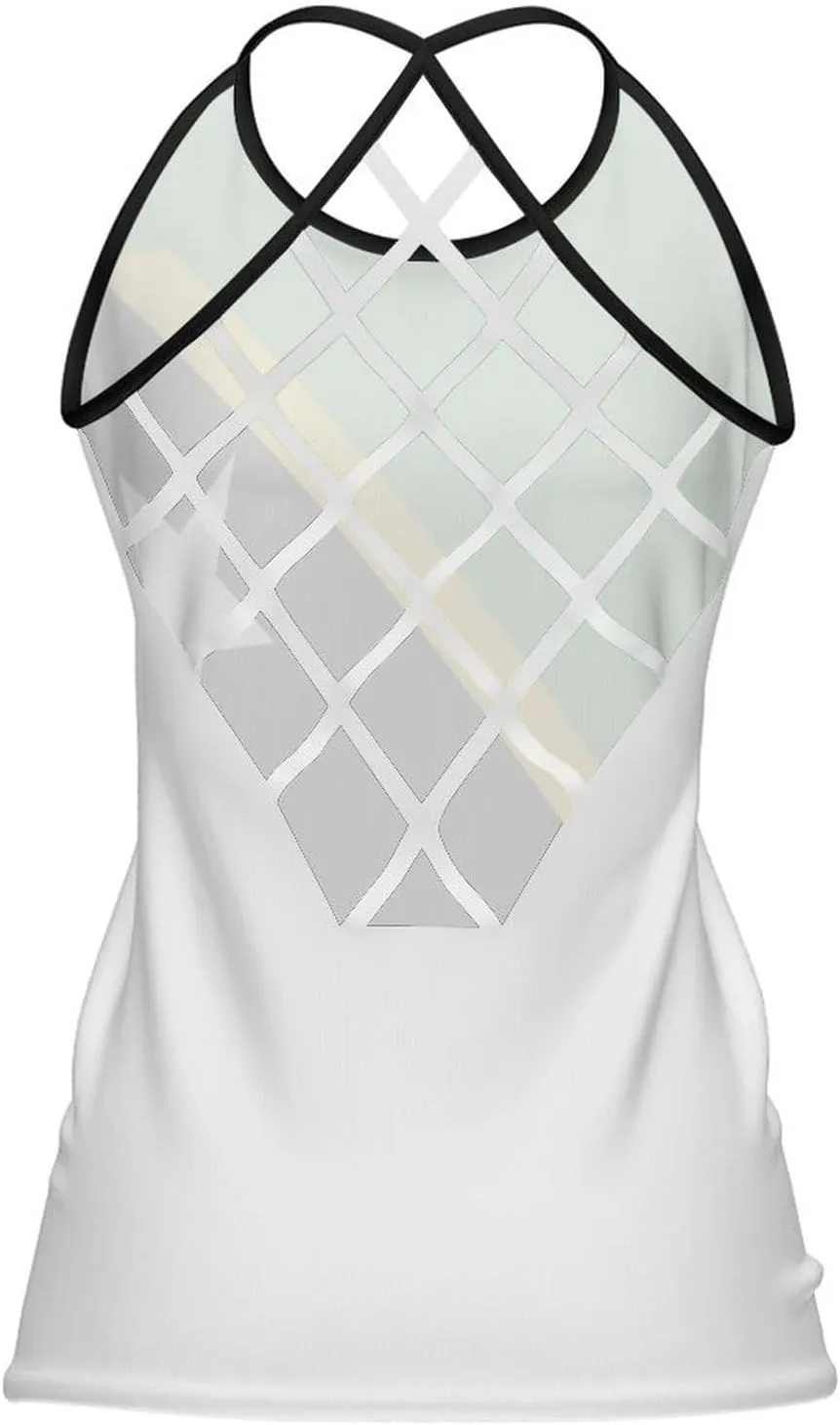 Women's Athletic Tank Saint Lucia Flag Casual Sleeveless Workout Shirts Top Slim Sports Vest Undershirt