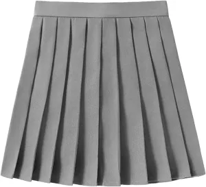 Women's High Waist Skirt Summer Athletic A Line Mini Pleated Golf Short Skirt for School