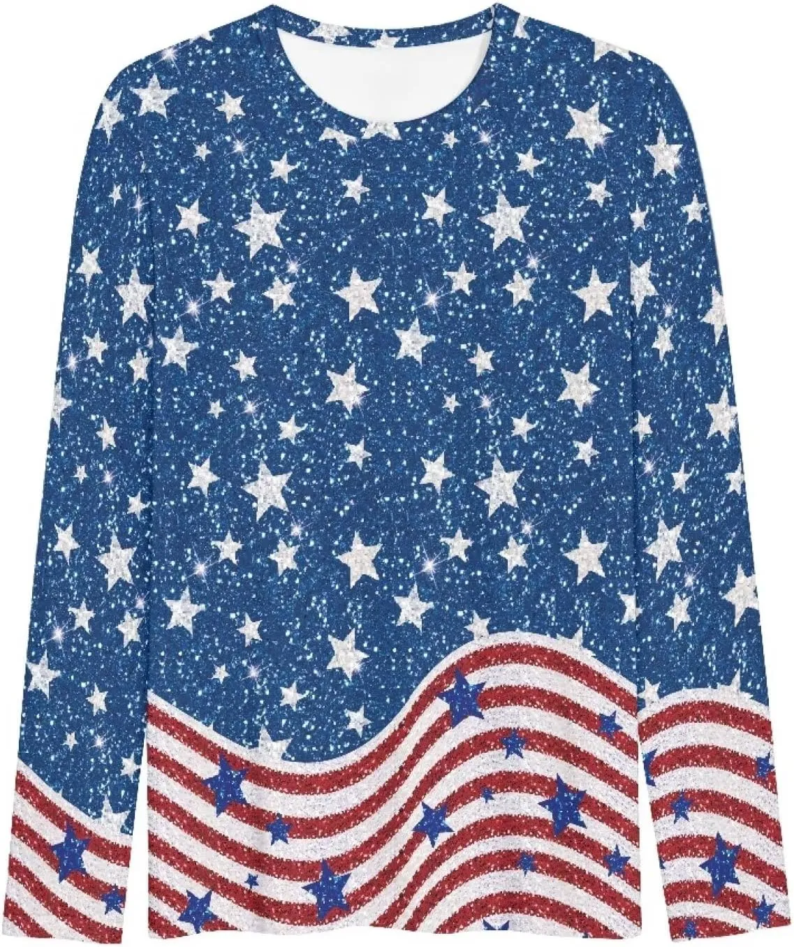 Women's Long Sleeve T-Shirt Workout Quick Dry Loose Tops Plus Size Outdoor Casual Sweatshirt