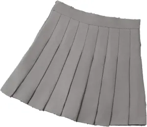 Women's Mini Pleated Skirt High Waist A-Line Short Skater Athletic Tennis Skater Skirts Skort