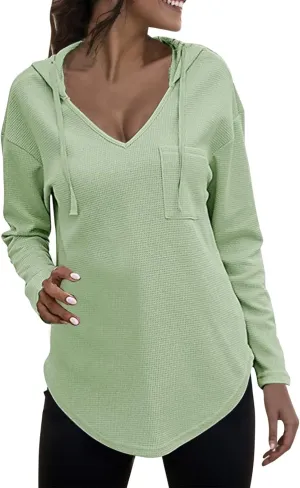 Womens Oversized Hoodies Long Sleeve Sweatshirt Casual Loose Hooded Pullover 2024 Fall Trendy Outfits Fashion