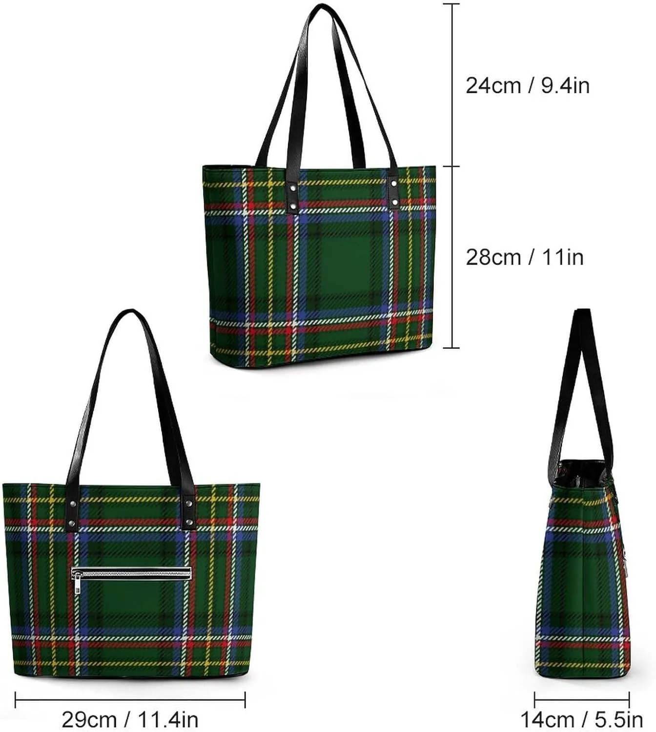 Women's Soft Leather Handbag Tote Purses Shoulder Bucket Bag
