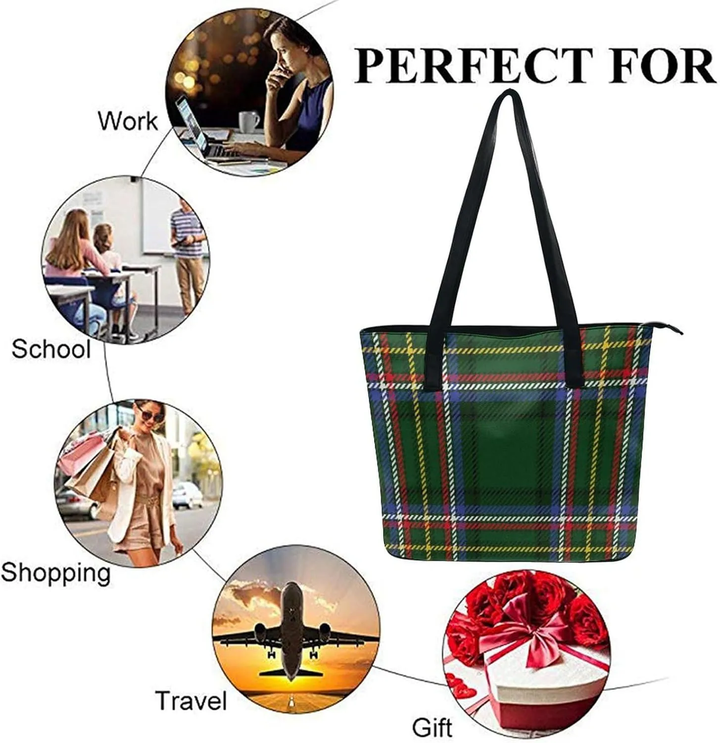 Women's Soft Leather Handbag Tote Purses Shoulder Bucket Bag