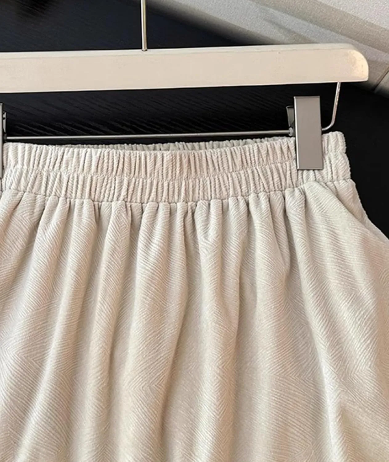 Women's Trendy High Waisted Midi Skirt Casual Stretchy A-line Pleated Skirt for Party Travel
