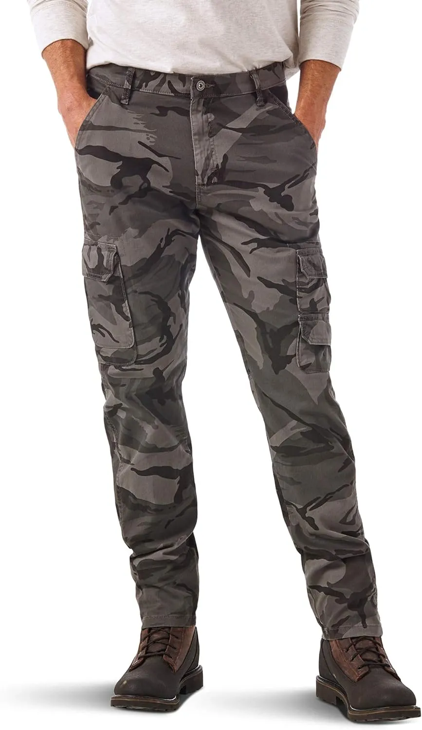Wrangler Authentics Men's Regular Tapered Cargo Pant
