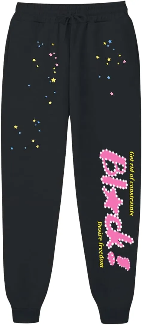 Y2K Hoodie Set Cobweb Spider Style Hoodie Pant Casual Tracksuit Long Sleeve Athletic Suit
