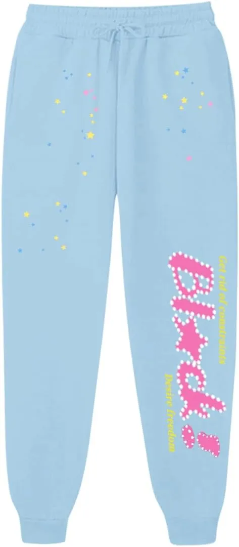 Y2K Hoodie Set Cobweb Spider Style Hoodie Pant Casual Tracksuit Long Sleeve Athletic Suit